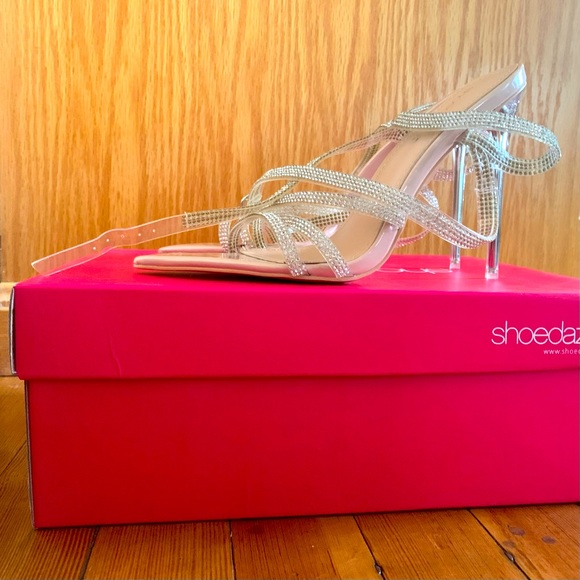Rhinestone stilettos- Addyson Glam sandal - Picture 3 of 4